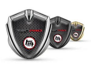 Toyota Emblème 3d Insigne Pro Design Acier Inox 3d